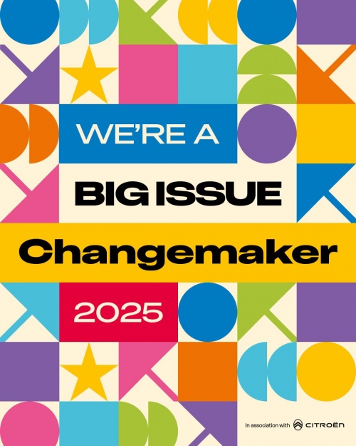 CLNM recognised as 2025 Big Issue Changemaker!